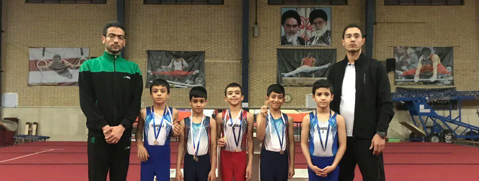 کاشان قهرمان لیگ ژیمناستیک هنری استان اصفهان